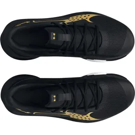 Under Armour Jet '23 Basketballschuhe 001 black/metallic gold/metallic gold 45.5