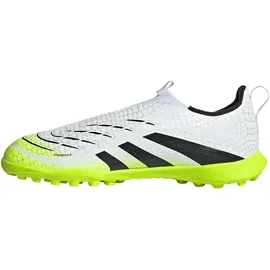 adidas Predator League Laceless TF Kinder Multinockenschuhe, weiß, 37 1/3 - 37 1⁄3