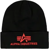 Alpha Industries 3d Beanie schwarz