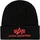 Alpha Industries 3d Beanie schwarz