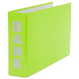 Livepac-Office Bankordner / 140x250mm / für Kontoauszüge / Farbe: hellgrün