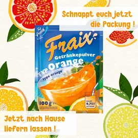 TSI Consumer Goods GmbH FRAIX Orange, (25 x 100g)