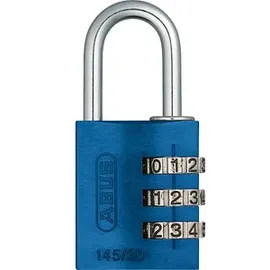 ABUS Vorhängeschloss ABUS 145/30 blau