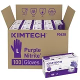 Science Einweghandschuh Purple Nitrile Gr. L = 8,5 100 Stück je Box - L