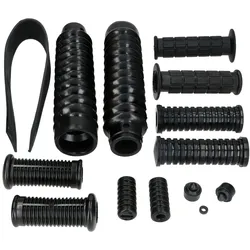 Gummiteile Set Rahmen / Schaltung / Kickstarter / Lenker / Gabel 14-teilig Simson S51