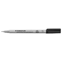 STAEDTLER Lumocolor Folienstift schwarz 0,4 mm non-permanent