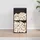 vidaXL Brennholzregal Stahl 40 x 30 x 75 cm Schwarz