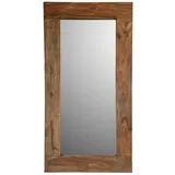 Massivmoebel24 Wandspiegel Nature Grey 115 x 60 cm Grau