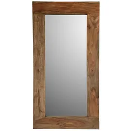 Massivmoebel24 Wandspiegel Nature Grey 115 x 60 cm Grau