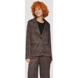 QS Karierter Blazer Braun 44