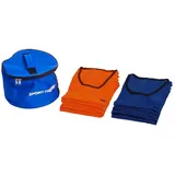 Sport-Thieme Kennzeichnungswesten-Set ""Premium"", Erwachsene, Orange/Blau