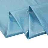 Anevous 1 Meter Hologramm Stoff,150cm breit Nähstoff,Bronzing Stoffe,Polyesterstoff,Schimmernder Stoffe Zum Nähen,Basteln,Patchwork,Handtaschen,Geldbörsen,Polster,Kleidung,Himmelblau