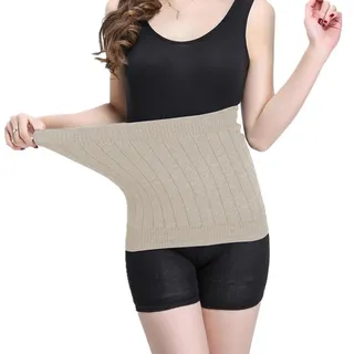 GZCZCC Nierenwärmer Damen Wolle Rückenwärmer Damen Baumwolle Taille Unterstützung Taillen Beschützer Gürtel Leibwärmer Wärmend Nierenschutz Damen Bauchwärmer Wolle Nierengurt Wärmend Thermo Gurt