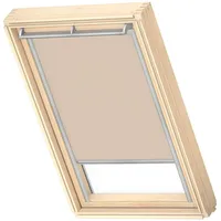 VELUX Verdunkelungsrollo, Uni Beige, 4556, F06 4556S Sandbeige, Schiene: