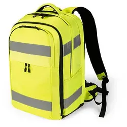 DICOTA Rucksack Hi-Vis Recycling-PET gelb 32,0 - 38,0 l