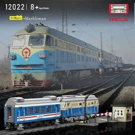 Mould King Zug DF4B Diesel Lokomotive 128-tlg. 12022