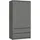 Akord Kleiderschrank Akord 90 x 180 x 51 cm Graphitgrau