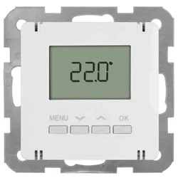 PANASONIC Raumthermostat UP 55x55 mm LCD-Display reinweiss