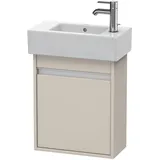Duravit Waschtischunterschrank 1 Tür 45 x 55 x 22,5 cm Taupe Matt