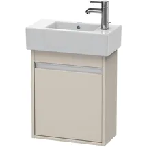 Duravit Waschtischunterschrank 1 Tür 45 x 55 x 22,5 cm Taupe Matt