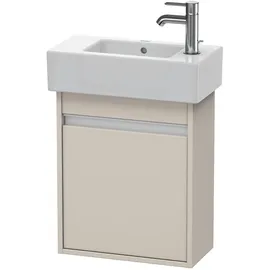 Duravit Waschtischunterschrank 1 Tür 45 x 55 x 22,5 cm Taupe Matt