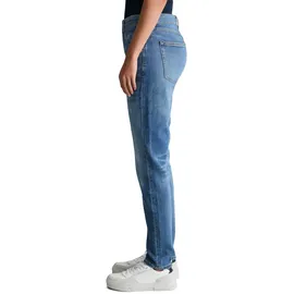 Marc O'Polo DENIM "aus Organic Cotton-Mix", Damen, Jeanshose mit Stretch-Anteil Boyfriend Fit, blau 28/34