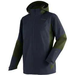 Maier Sports Ganzjahres-Wanderjacke Ribut 3in1 (PrimaLoft®-Isolation, wind- und wasserdicht) skyblau/khaki Herren