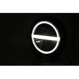 Highsider Pecos Typ 6 LED Hauptscheinwerfer 5 3/4 Zoll - Schwarz