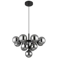 GLOBO Pendelleuchte Deckenlampe Hängelampe Rauchglas Esszimmerleuchte 13x G9 D
