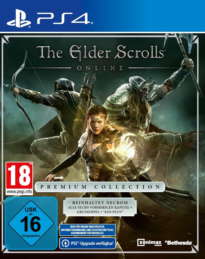 The Elder Scrolls Online: Premium Collection II [PlayStation 4] | kostenloses Upgrade auf PlayStation 5