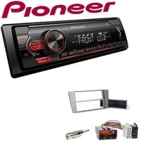 Pioneer 1-DIN Autoradio USB AUX Android Set für Jaguar