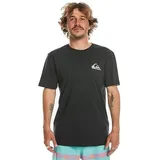 QUIKSILVER T-Shirt Mini Logo Shirt schwarz - S