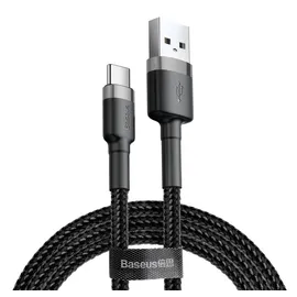 Baseus Cafule cable USB-C 3A 1m (Gray+Black)
