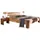 Main Möbel Massivholzbett Main Möbel Doppelbett Massivholz Eiche 200x200cm Wildeiche geölt massiv Holz NEU OVP!!!