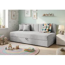 s-style möbel Lenny Tagesbett 90 x 200 cm grau