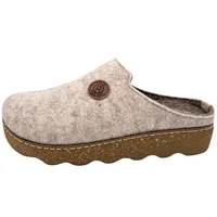 ROHDE Damen Hausschuh Pantoffel Filz zarte Farbe bequem Foggia-D 6120, Größe:39 EU,