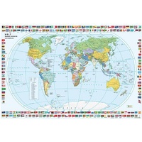 Veloflex Schreibunterlage Weltkarte, 4671000« mehrfarbig, Kunststoff, 60 cm