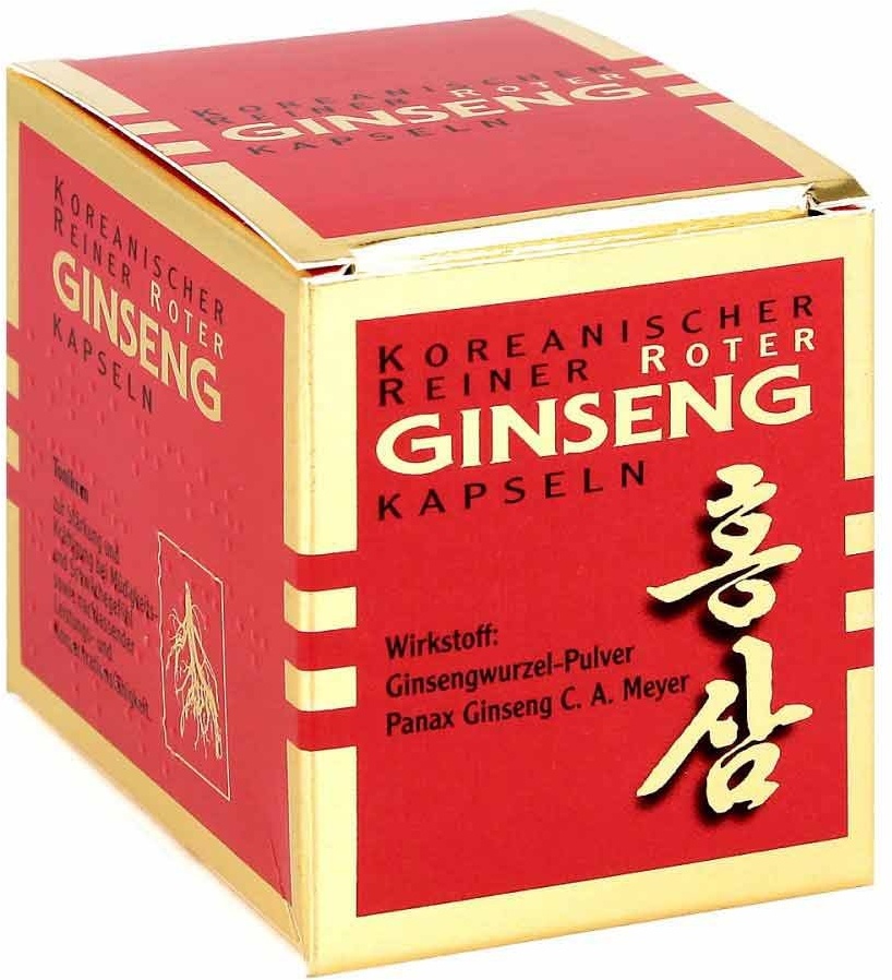 Koreanischer Reiner Roter Ginseng Kapseln 300mg