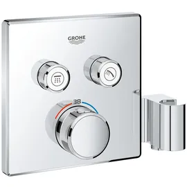 Grohe Grohtherm SmartControl Thermostat mit 2 Absperrventilen und integriertem Brausehalter (29125000)