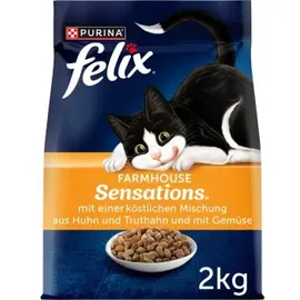 FELIX Farmhouse Sensations mit Huhn, Truthahn und Gemüse 2 kg