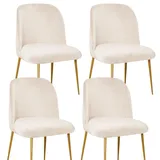 Generisch Samt Stuhlhussen Für Esszimmerstühle1/2/4/6er Set, Stuhlbezüge Für Gebogene Esszimmerstühle, Stuhlschutz Mit Halbrunder Rückenlehne, Sitzbezüge Schonbezüge-Dark Blue||1PCS