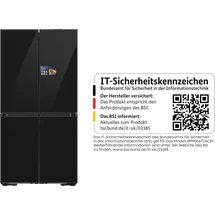 Samsung RM90F67CECEF Multi Door (654 l, 1853 mm hoch, Schwarz)