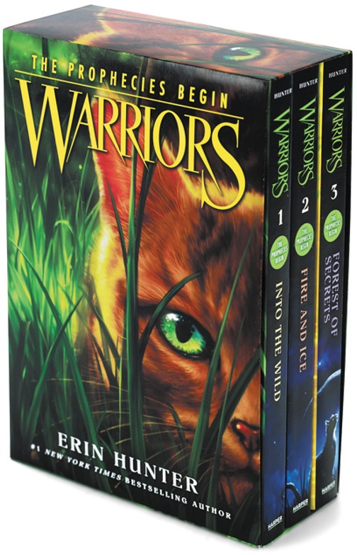 Warriors  Into The Wild / Warriors  Fire And Ice / Warriors  Forest Of Secrets - Erin Hunter  Kartoniert (TB)