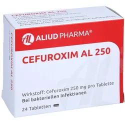 Cefuroxim AL 250 Tabletten 24 St
