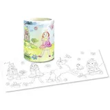 Ursus Laternenzuschnitte Ausmal-Transparentpapier 115 g/qm 20 x 50 cm VE=25 Blatt