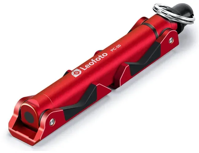Leofoto Halterung Smartphone PC-20 red