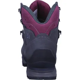Hanwag Tatra II Wide GTX Damen Asphalt/Dark Garnet 36