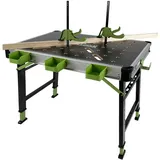 Trutzholm Werkbank klappbar höhenverstellbar bis 90 cm Multifunktionstisch Werkzeugboxe...