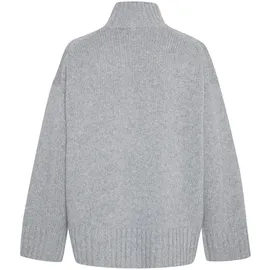 Style Republic Rollkragenpullover Oversize Boxy Silber Melange S