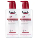 Eucerin pH5 Waschlotion empfindliche Haut m.Pum.DP 2x400 ml Duschgel